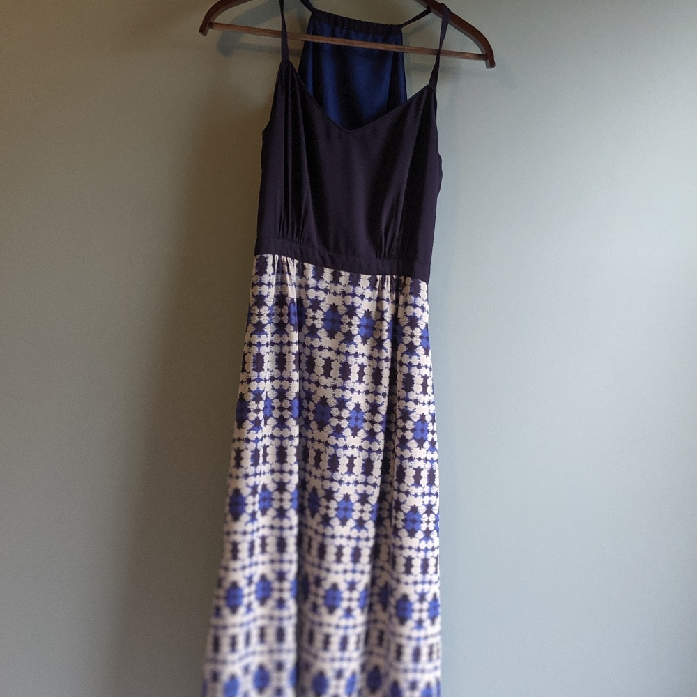 Banana Republic Patterned Maxi Dress